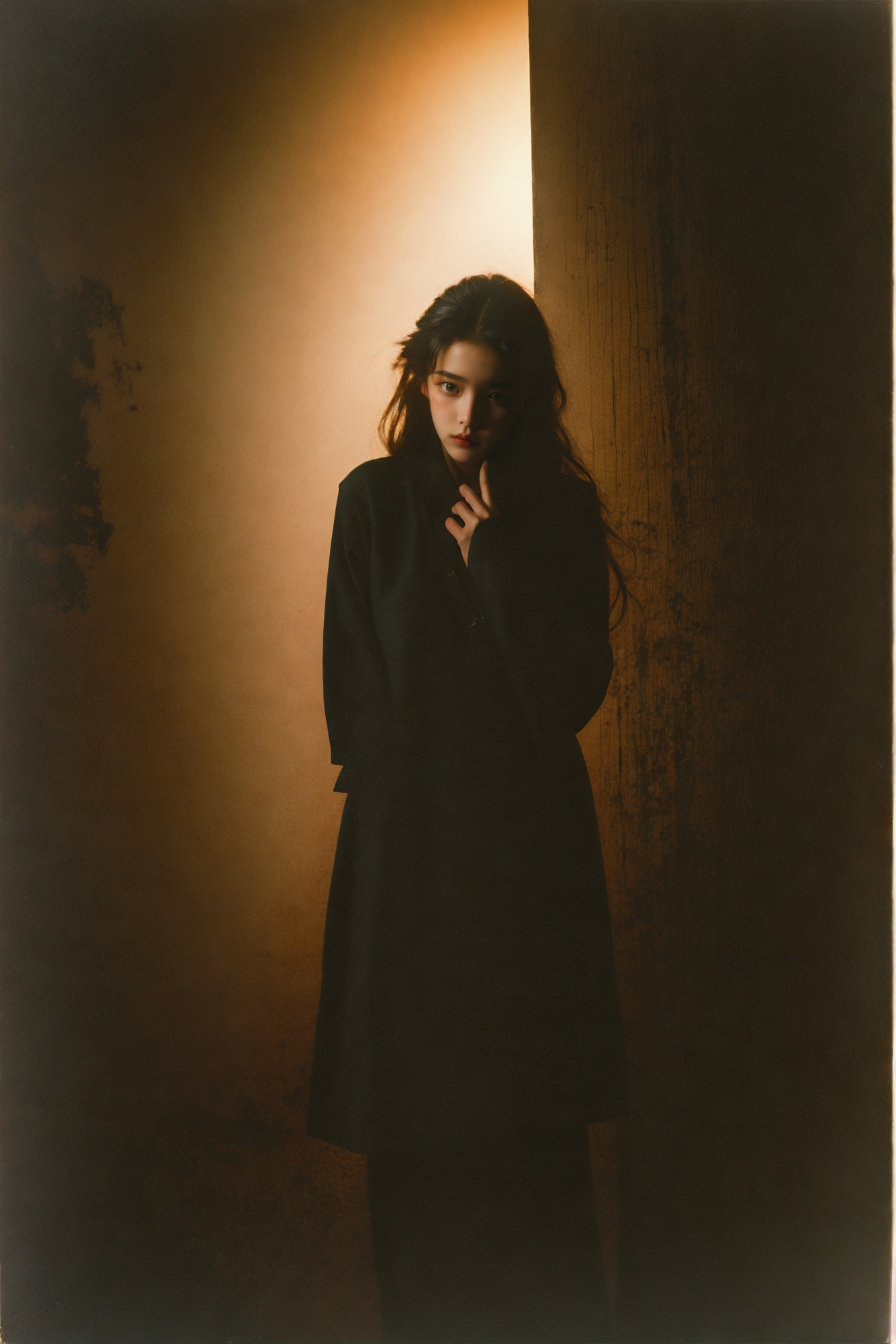 606247209521969619-3843018432-portrait of 1girl by Bill Henson,depressed,tears,streaming tears,ruins,shadows,dramatic lighting,sunset,(full body_0.1),_contemp.jpg